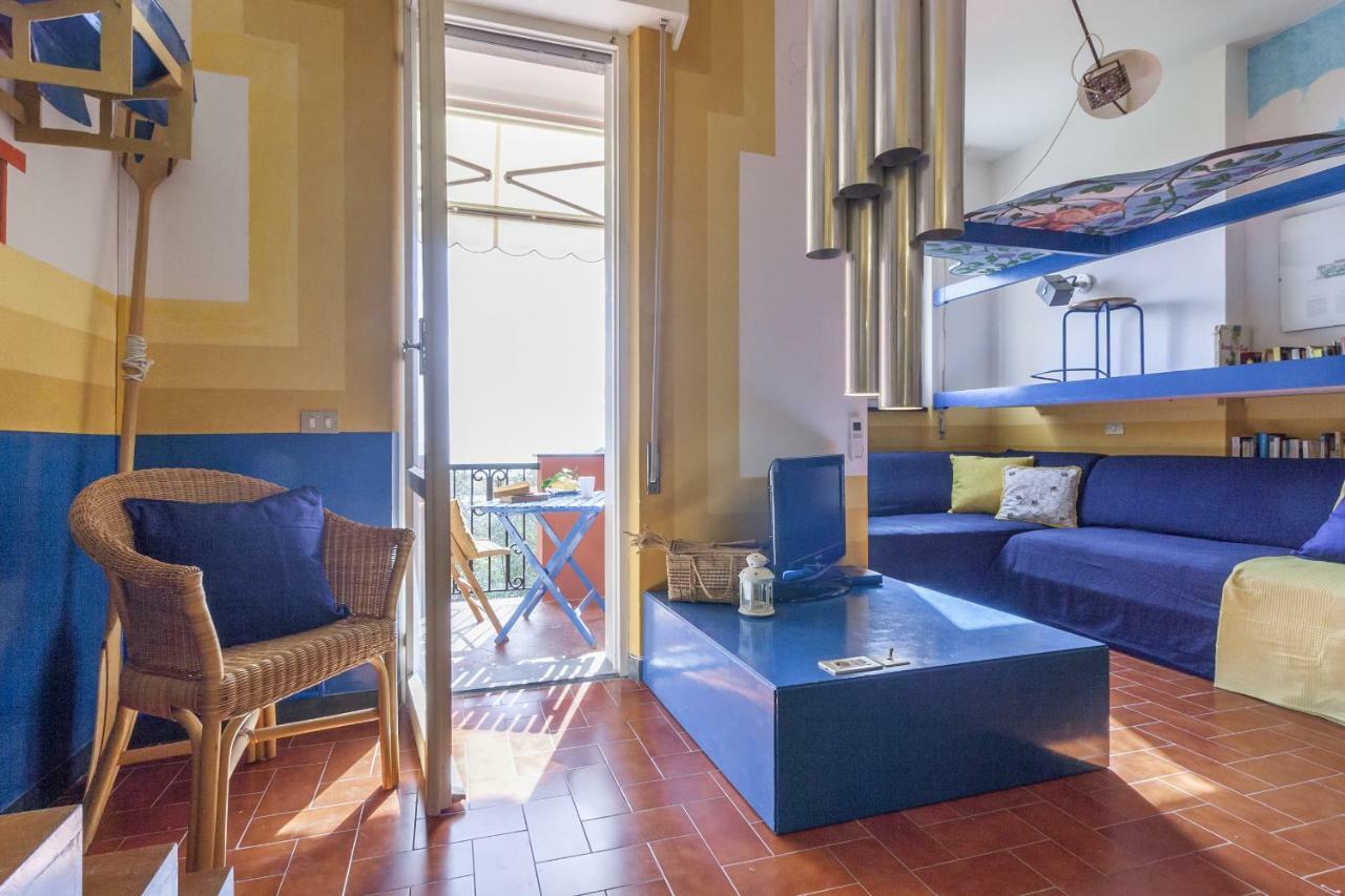 Il Nido Del Pavone Apartment มอนเตรอสโซ อัล มาเร ภายนอก รูปภาพ